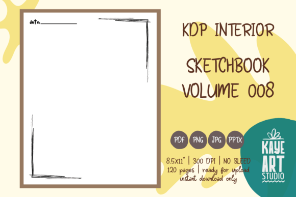 KDP Interior Sketchbook Vol. 008: Inside the Creative Notebook